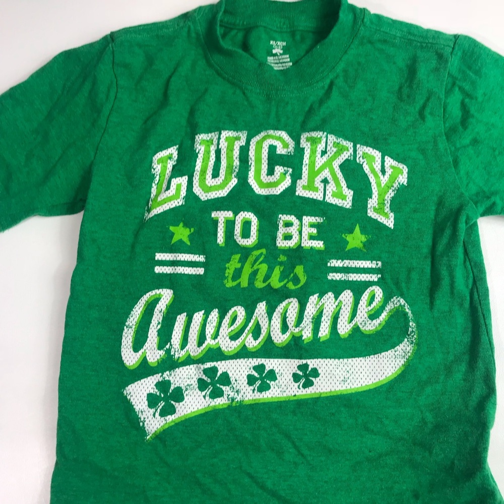 Kids extra small lucky Tee shirt